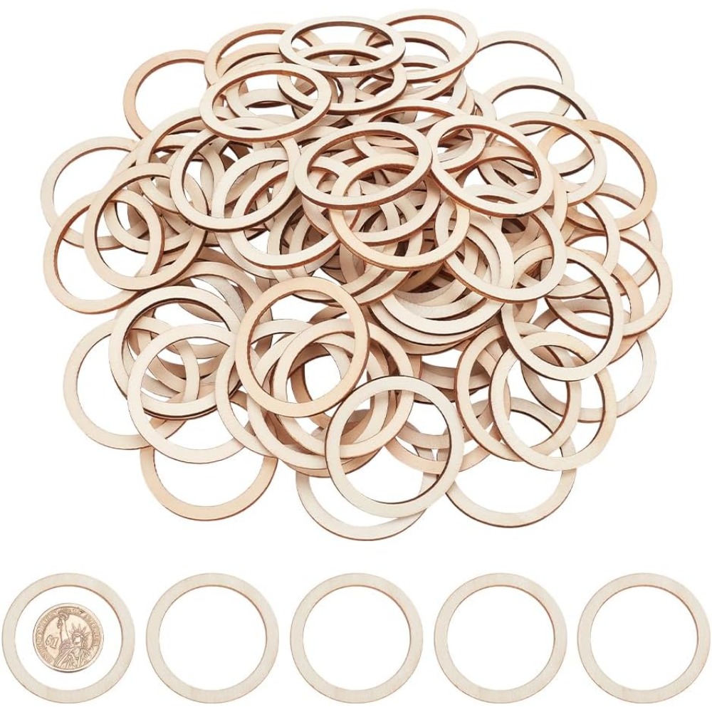 Wood Ring Blank - 100 szt. 1,96 