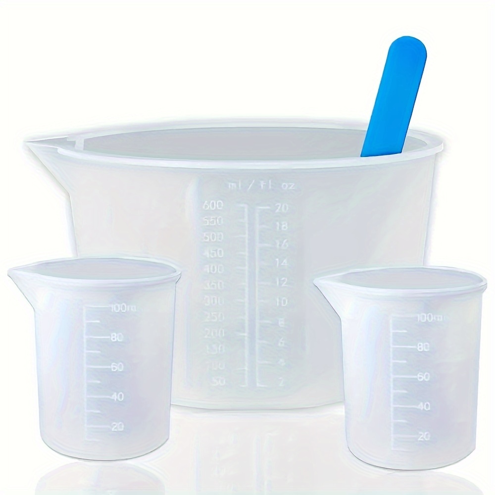 Mixing Cup Silicone - Silikonowe kubki do odmierzania, akcesoria do