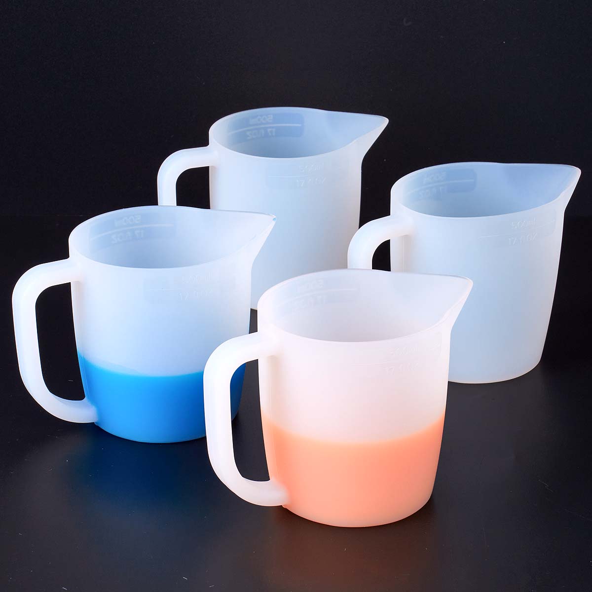Mixing Cup Silicone - Kubek miarowy silikonowy 500 ml z
