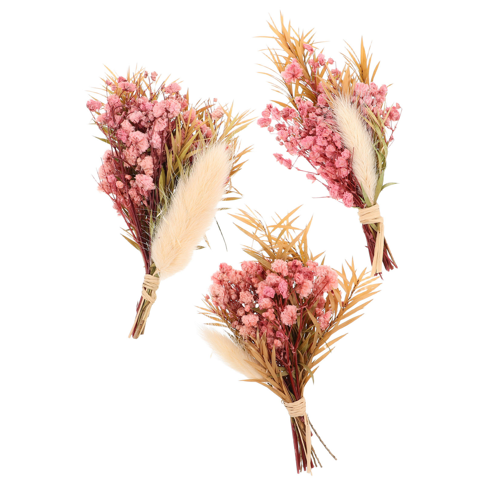 Dried Flower Bulk - 3 szt. Mini Suszone Kwiaty Bukiet