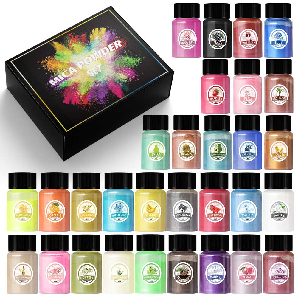 Resin Pigment Set - 10ml proszek perłowy wypełniacz pigmentowy z