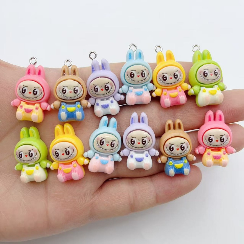 Resin Craft Projects - 10 szt. Urocze zawieszki z żywicy
