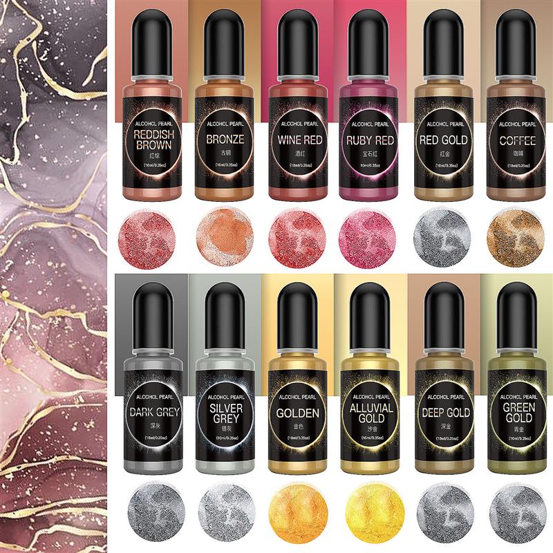 Resin Dye Alcohol - 10ml żywica epoksydowa Pigment płynny alkohol