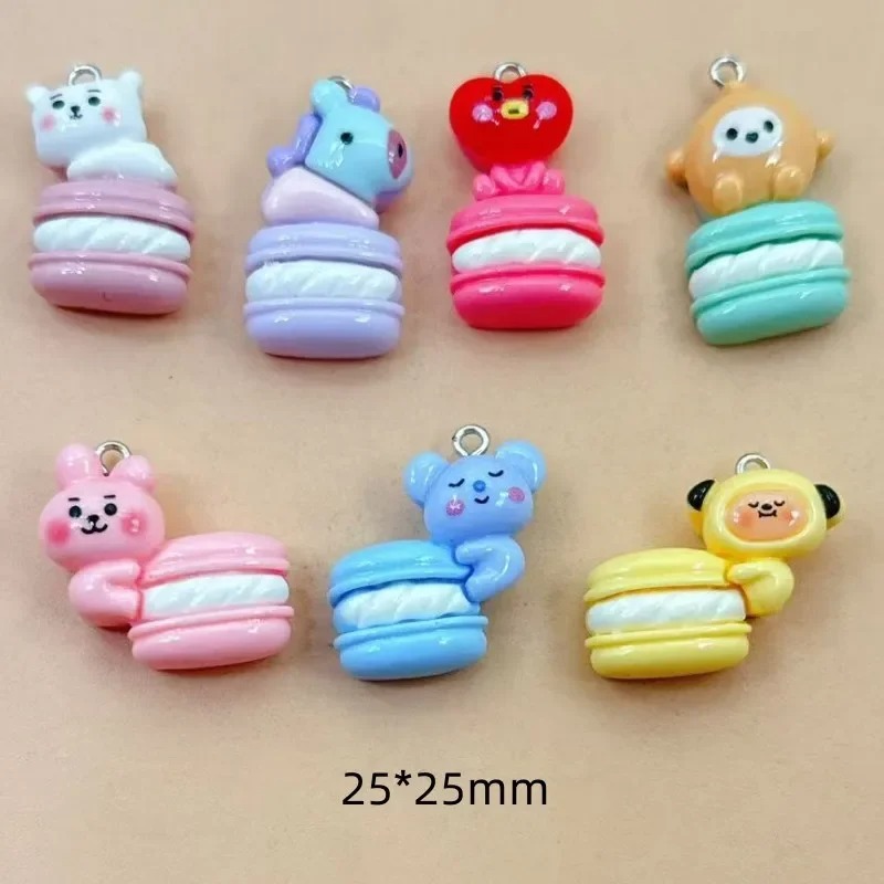 Resin Craft Material - 10 szt. Mieszane żywiczne zawieszki z