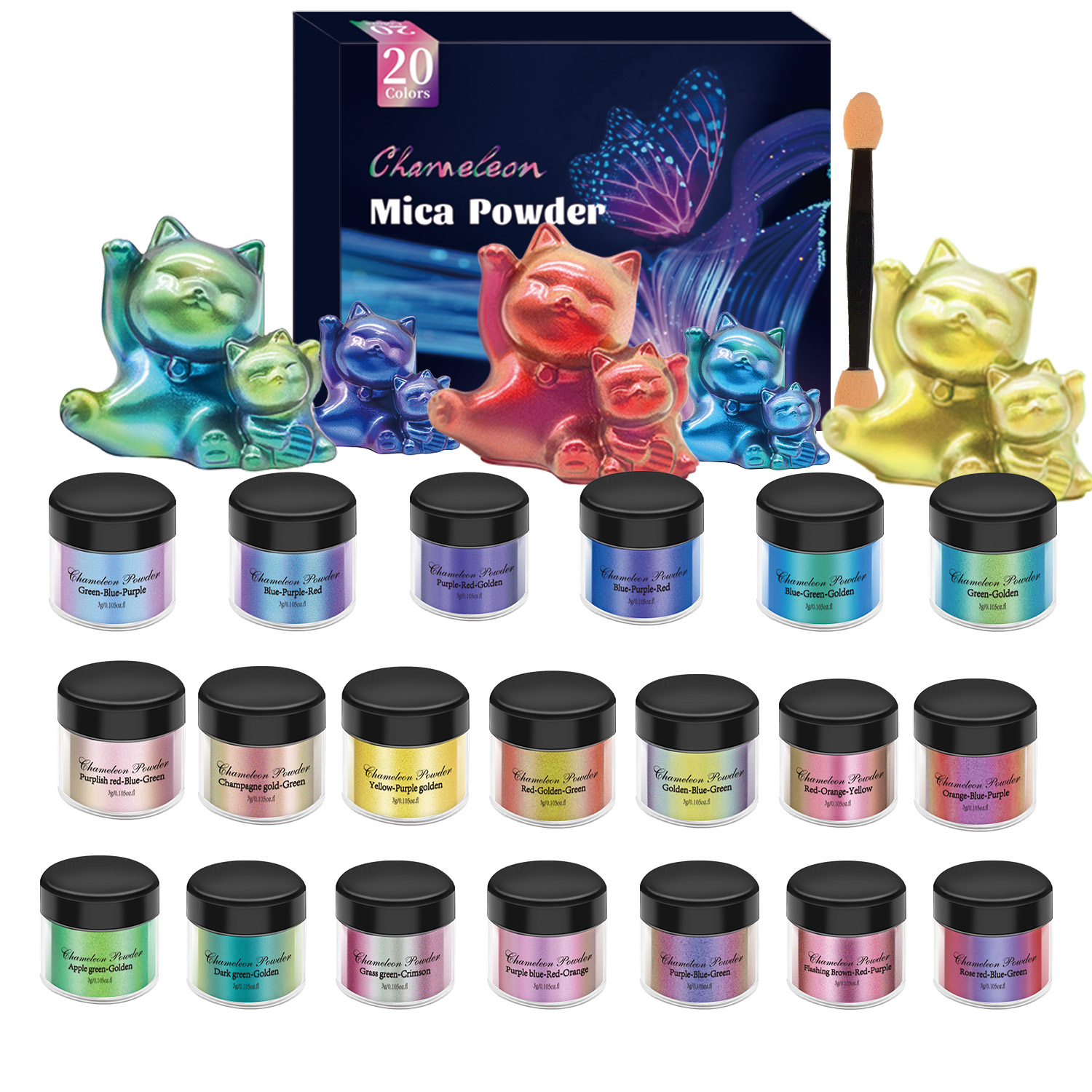 Zestaw pigmentów do żywicy epo – Resin Pigment Set recenzja i cena