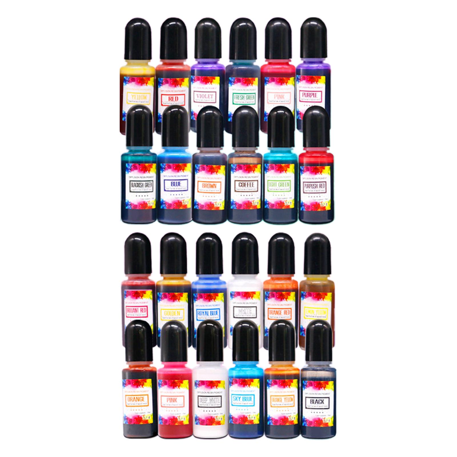 24 szt. Tuszy alkoholowych Pig – Resin Dye Alcohol recenzja i cena