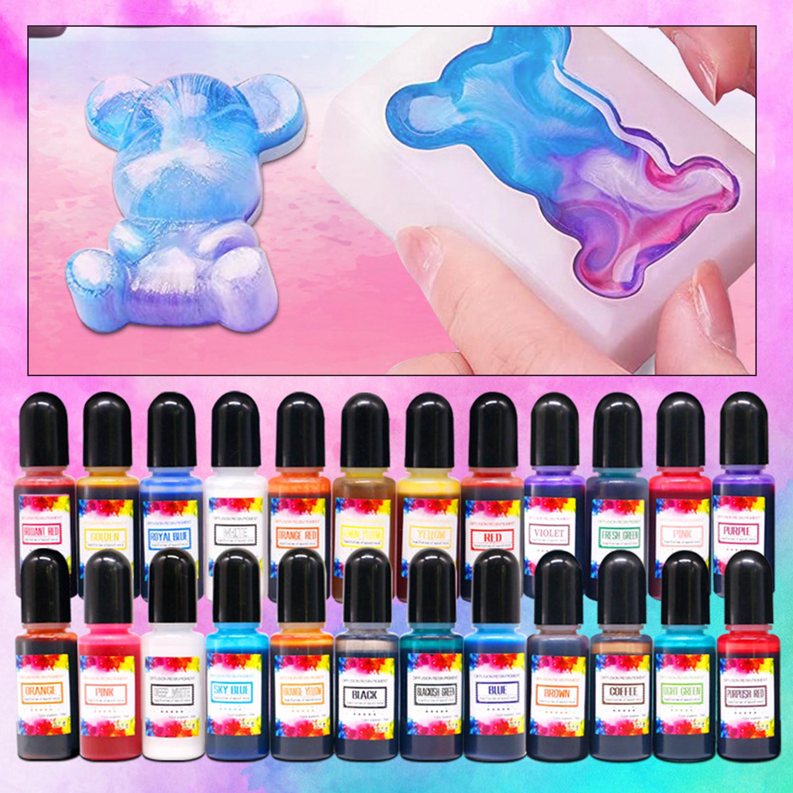 24 szt. Tuszy alkoholowych Pig – Resin Dye Alcohol recenzja i cena