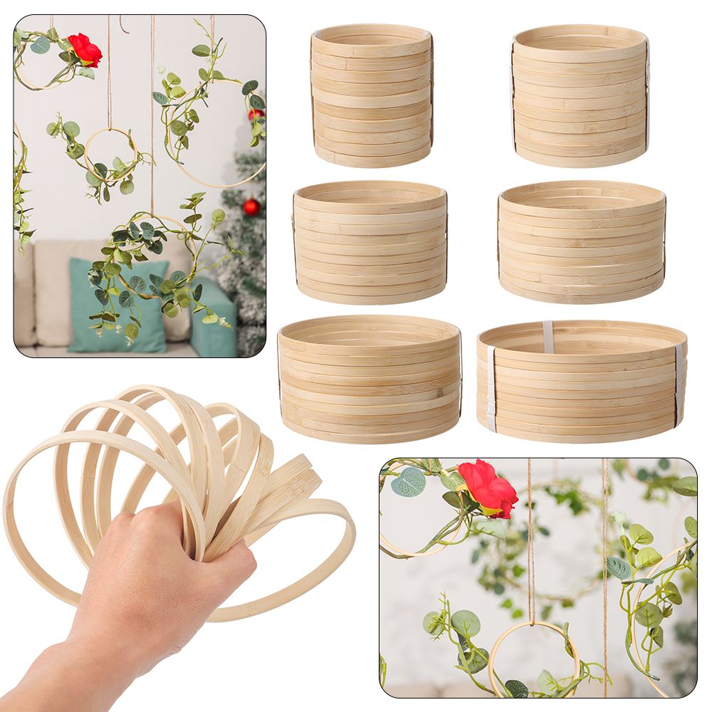 10Pcs 10/12/15/18/20/26cm okrą – Wood Ring Blank recenzja i cena
