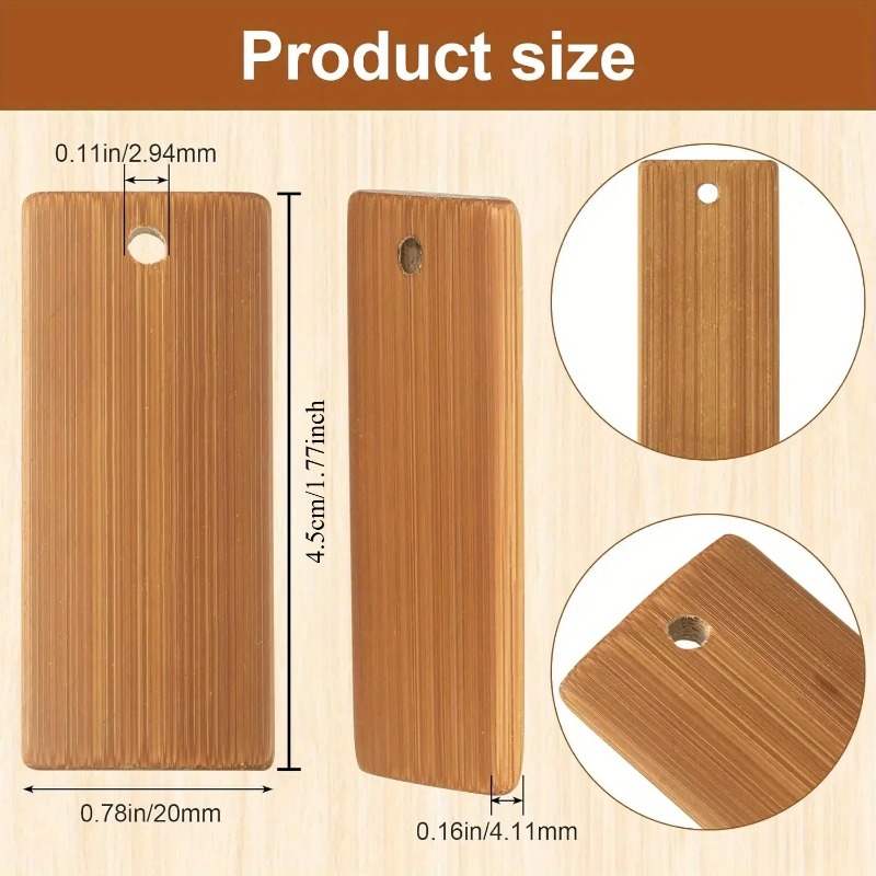 100 sztuk naturalnych drewnian – Wood Ring Blank recenzja i cena