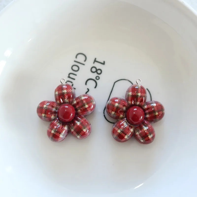 10 szt. Słodkie kwiatowe zawie – Resin Craft Material recenzja i cena