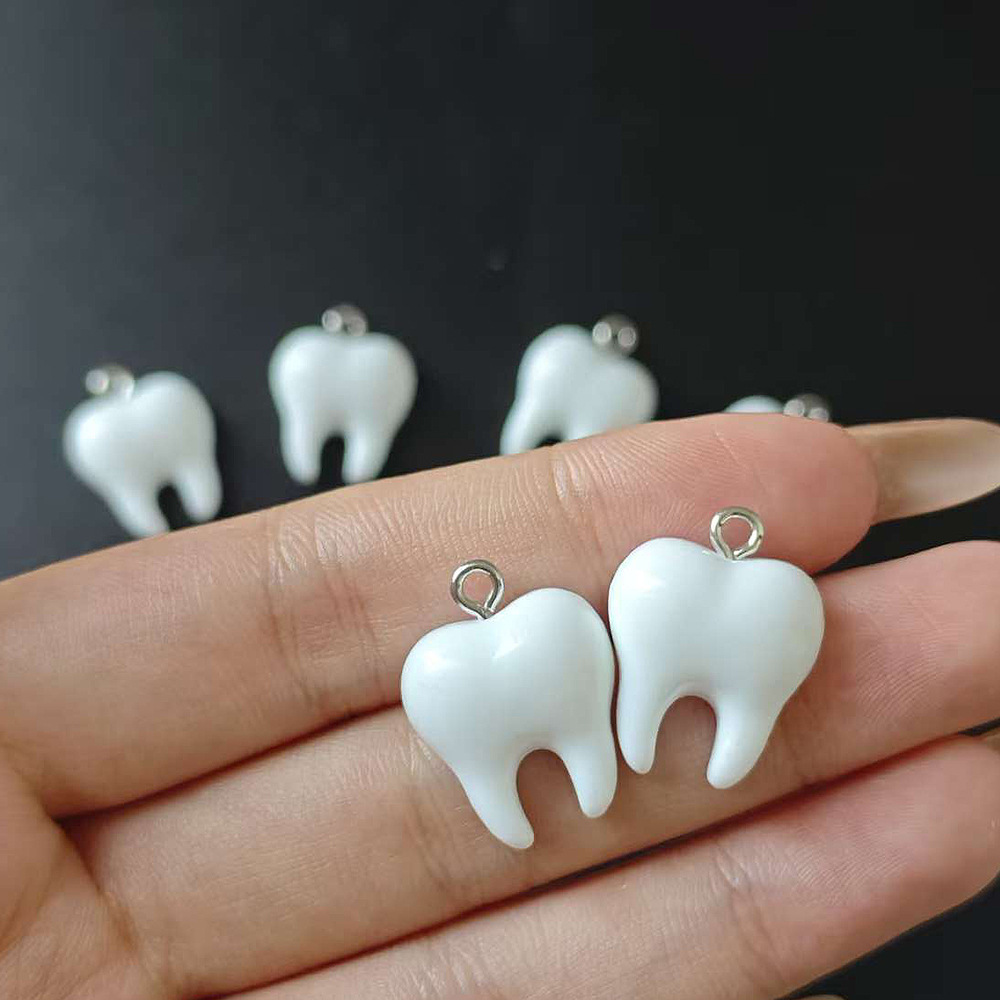 10 szt. Urocze białe zawieszki – Resin Craft Projects recenzja i cena