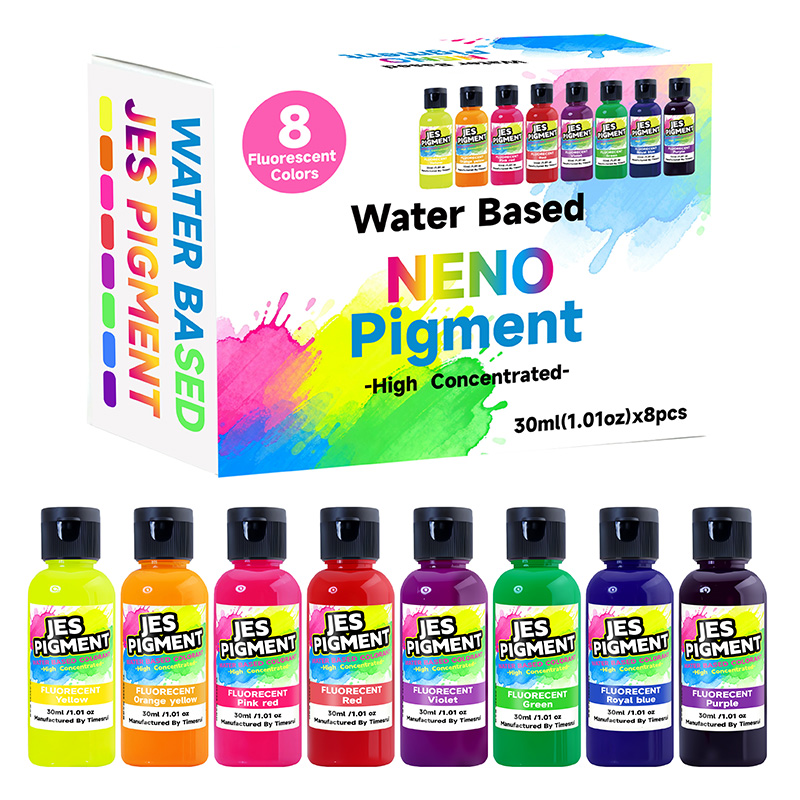 8 kolorów/zestaw pigmentów flu – Resin Pigment Set recenzja i cena