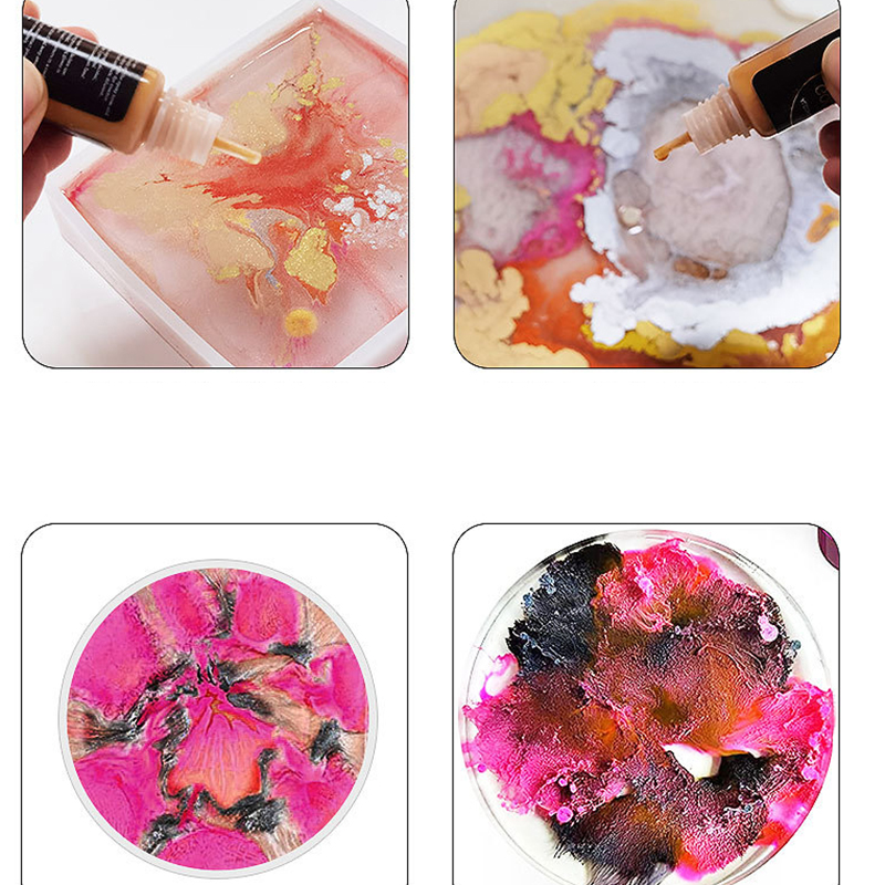 1 Zestaw Art Ink Alcohol Epoxy – Resin Dye Alcohol recenzja i cena