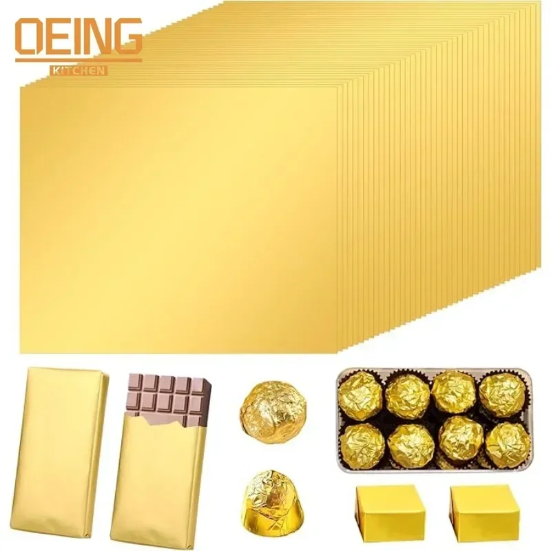 100 SZTUK Duże opakowania na b – Gold Foil Flakes recenzja i cena
