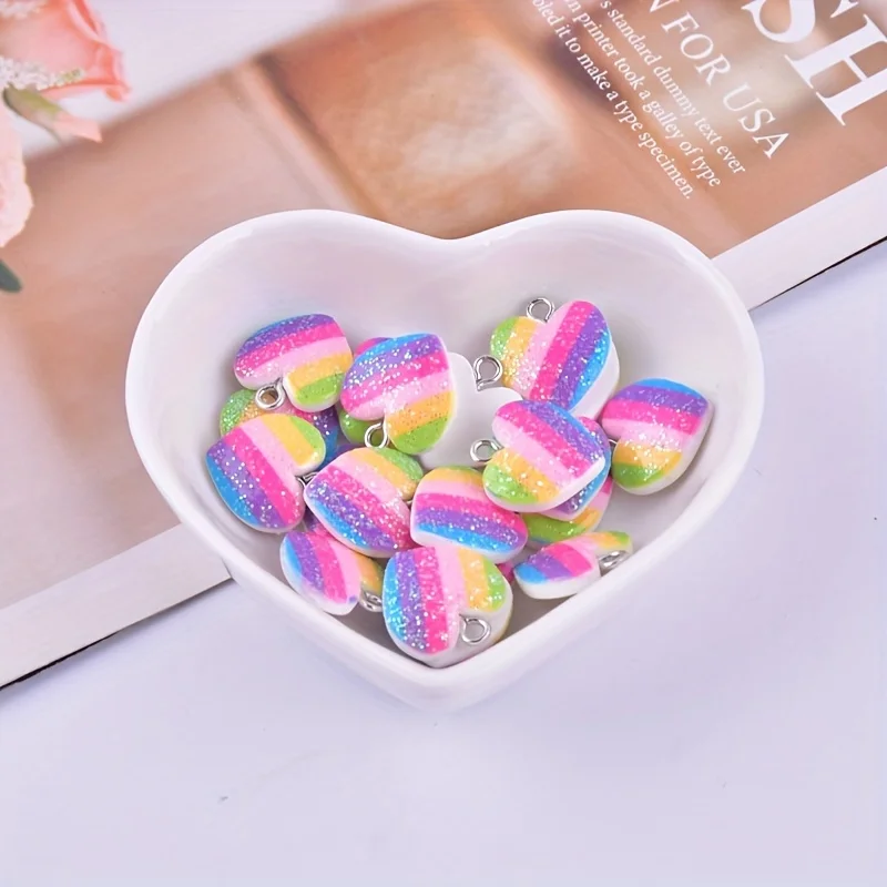 10 szt. Kolorowe zawieszki z ż – Resin Craft Projects recenzja i cena