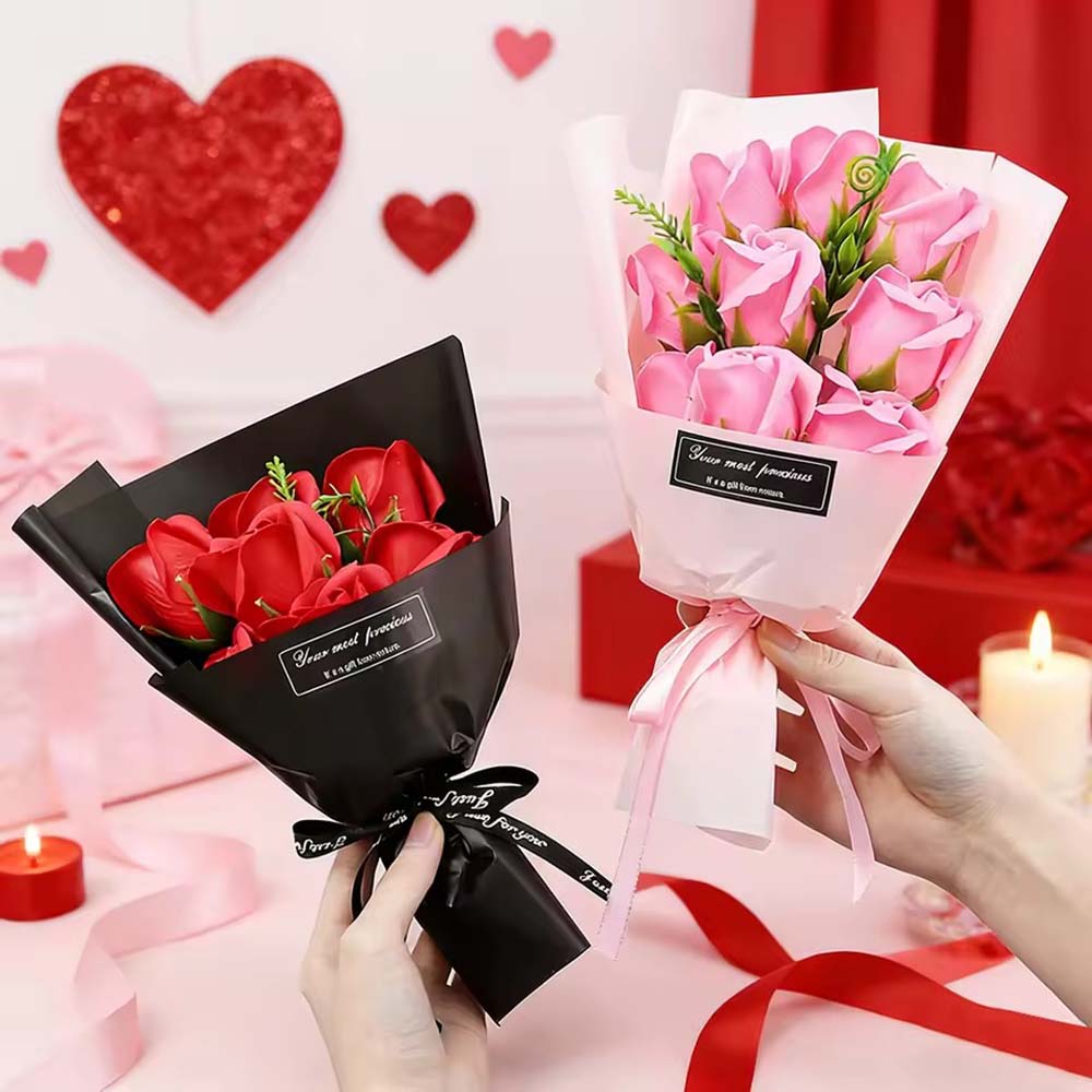 Bukiet z 9 sztucznych róż z my – Dried Flower Bulk recenzja i cena