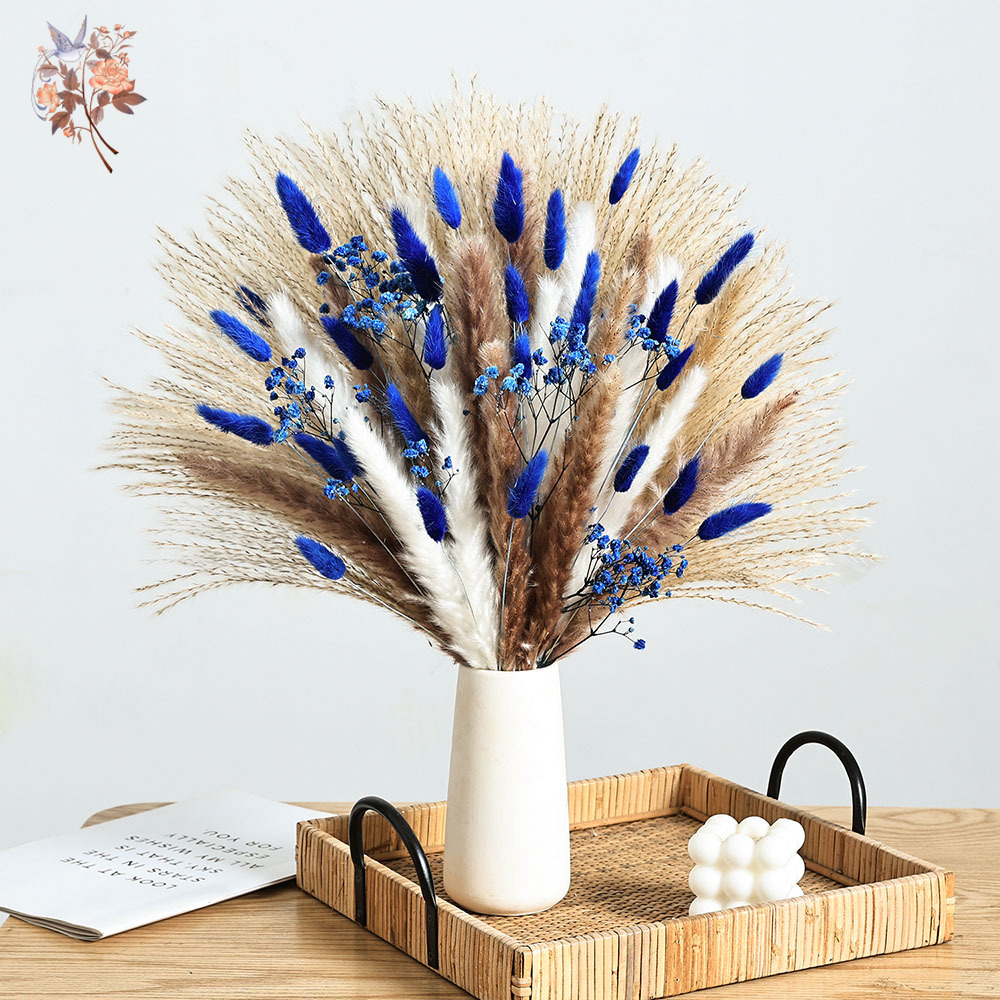 70 Gałązek Niebieskiego Puszys – Dried Flower Bulk recenzja i cena