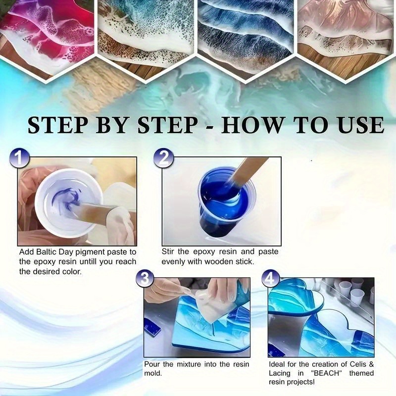 24 kolory/8 kolorów 5 gramów 0 – Resin Pigment Set recenzja i cena