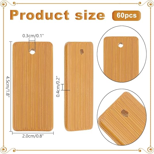 50szt Drewniane przywieszki do – Wood Ring Blank recenzja i cena