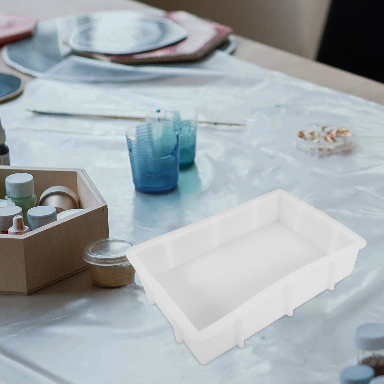 Duża prostokątna forma silikon – Silicone Mold Tray recenzja i cena