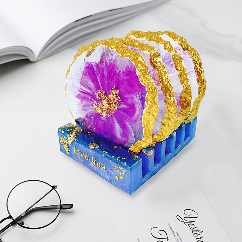 DM413 Drusy Coaster Forma żywi – Resin Craft Ideas recenzja i cena