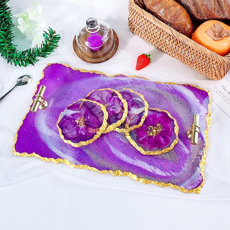 DM413 Drusy Coaster Forma żywi – Resin Craft Ideas recenzja i cena