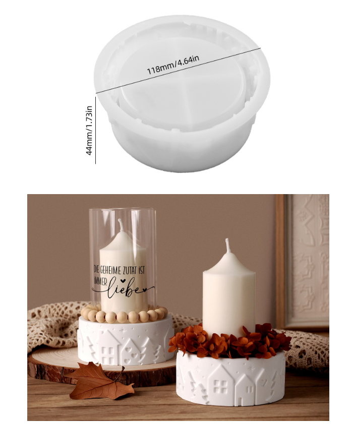 Forma silikonowa Relief House  – Coaster Mold Round recenzja i cena