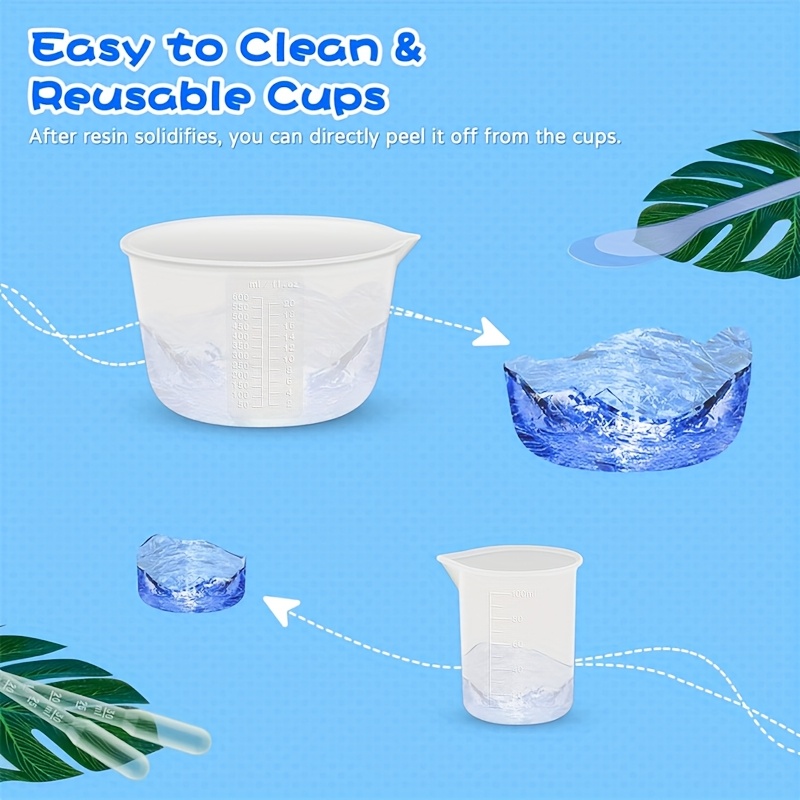 Silikonowe kubki do mieszania  – Mixing Cup Silicone recenzja i cena