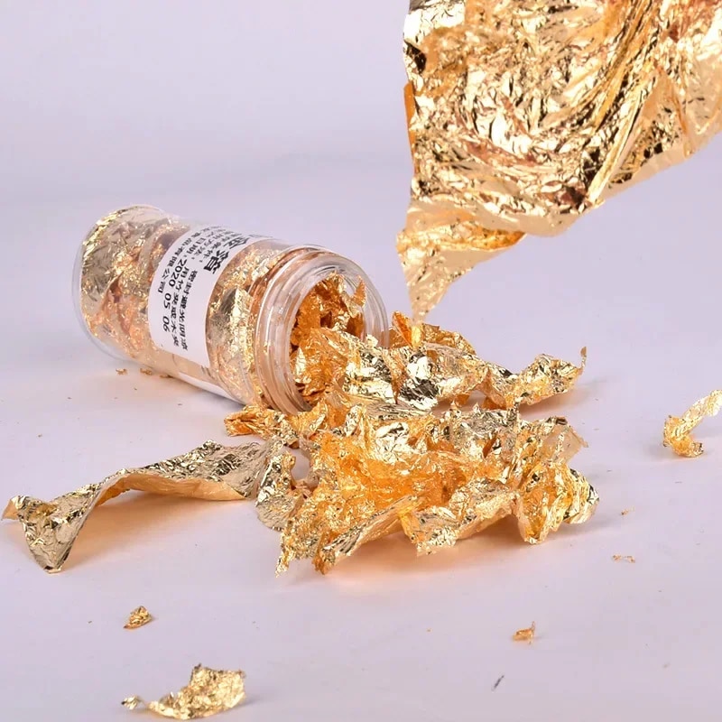 2g/1g płatki z folii metaliczn – Gold Foil Flakes recenzja i cena