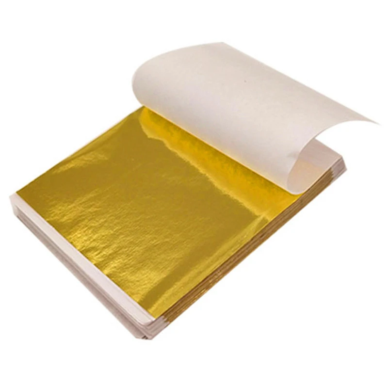 100 sztuk 9Cm pakowane pojedyn – Gold Foil Flakes recenzja i cena