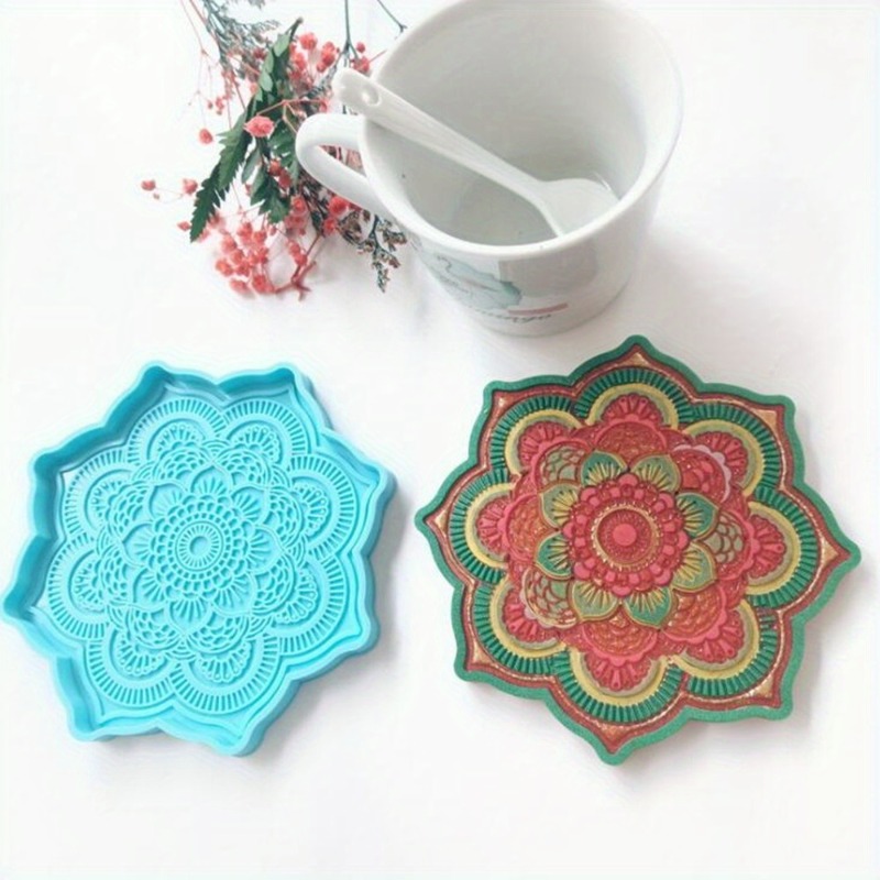 Mandala Coaster Silicone Mold  – Coaster Mold Round recenzja i cena