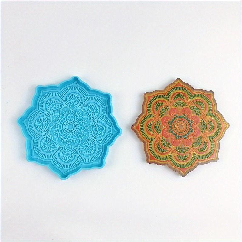 Mandala Coaster Silicone Mold  – Coaster Mold Round recenzja i cena