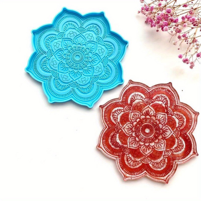 Mandala Coaster Silicone Mold  – Coaster Mold Round recenzja i cena
