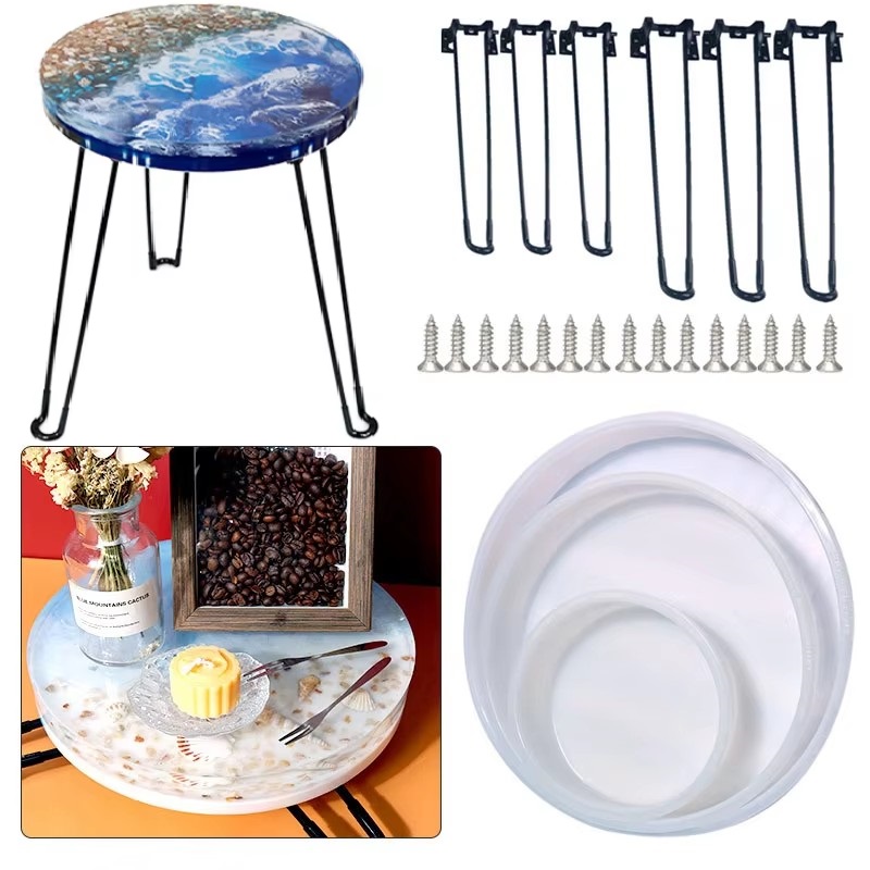 Forma silikonowa do żywicy UV, – Coaster Mold Round recenzja i cena
