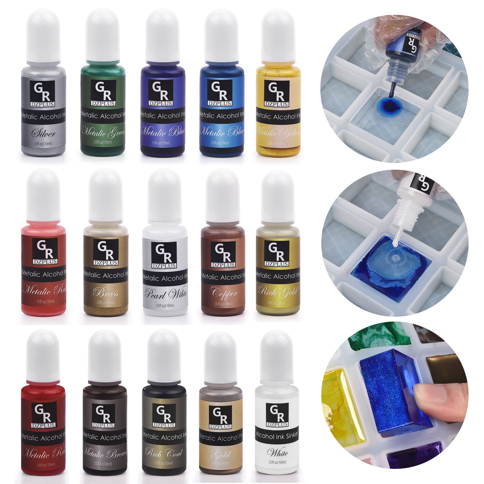 1 Zestaw pigmentów żywicznych  – Resin Dye Alcohol recenzja i cena